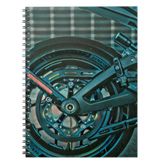 Caderno Espiral Presentes de motociclista
