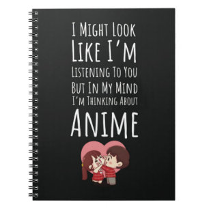 Caderno Espiral Presentes Divertidos e Legais de Anime Japão Japon