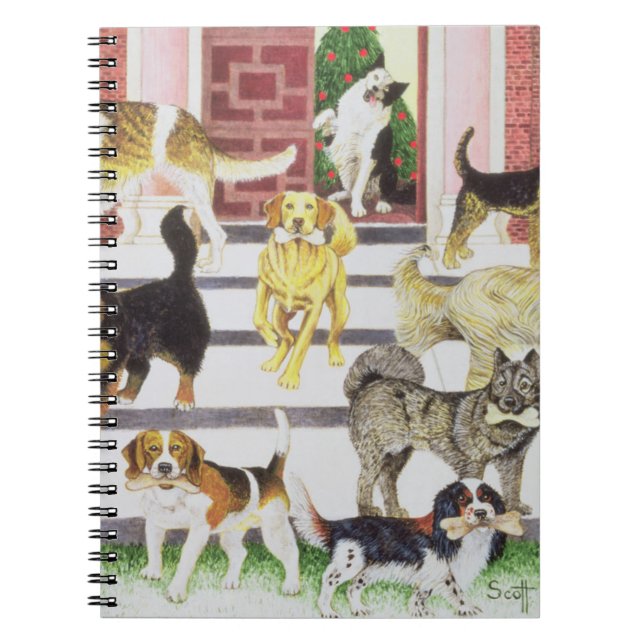 Caderno Espiral Presentes do partido (Frente)