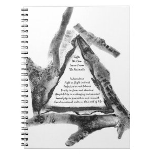 Caderno Espiral Presentes dos animais