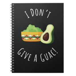 Caderno Espiral Presentes Engraçados Temáticos de Guacamole Comida