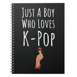 Caderno Espiral Presentes Fofos de Kpop para Meninos para Crianças
