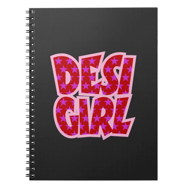 Caderno Espiral Presentes inspirados em Bollywood (Frente)