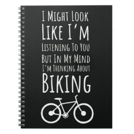 Caderno Espiral Presentes Para Ciclistas Ciclismo Bicicleta 