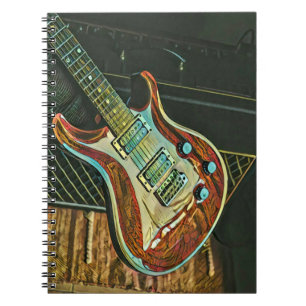 Caderno Espiral Presentes para guitarrista
