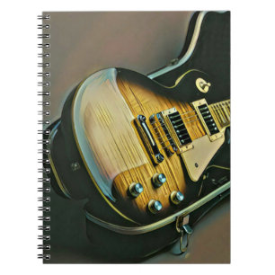Caderno Espiral Presentes para guitarrista