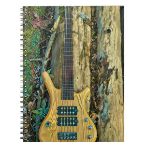 Caderno Espiral Presentes para um guitarrista músico
