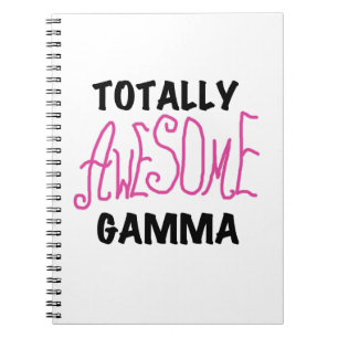 Caderno Espiral Presentes Rosa Gama Totalmente Incríveis