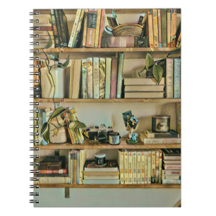 Caderno Espiral Presentes únicos para amantes de livros