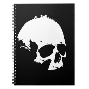 Caderno Espiral Preto e Branco