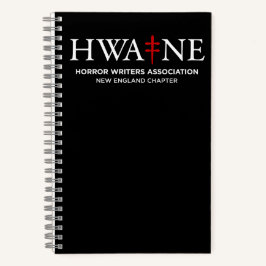 Caderno espiral preto HWA-NE 6/25