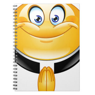 Caderno Espiral priest emoji