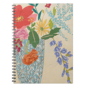 Caderno Espiral Primavera Blossoms II