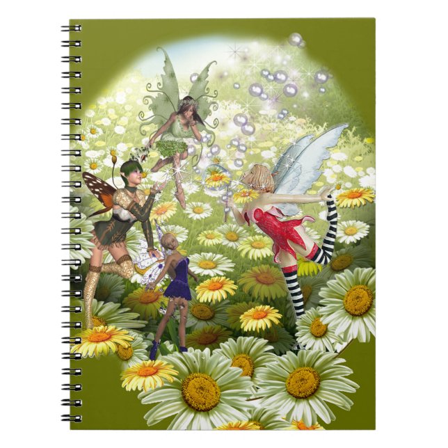 Caderno Espiral Primavera chegou (Frente)