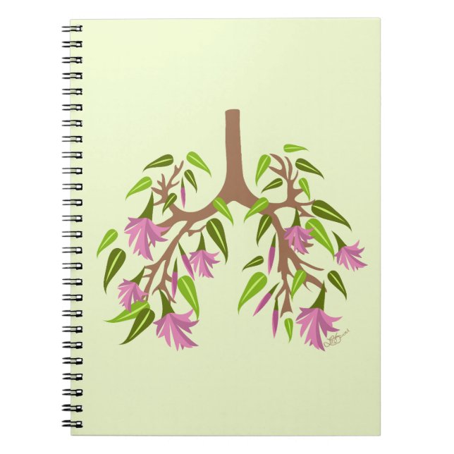 Caderno Espiral PRIMAVERA de CF (Frente)