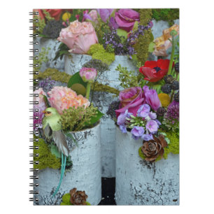 Caderno Espiral Primavera floral
