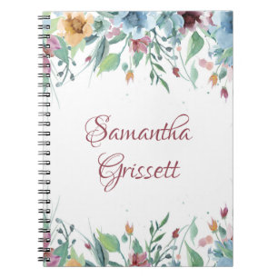 Caderno Espiral Primavera Florals