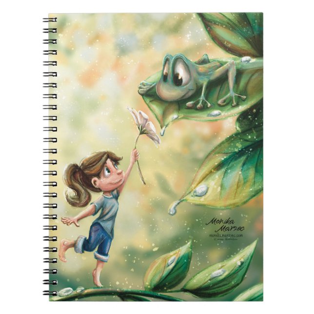 Caderno Espiral Primavera Gentil (Frente)