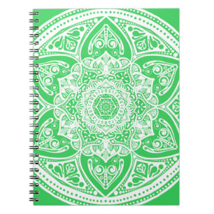 Caderno Espiral Primavera Mandala