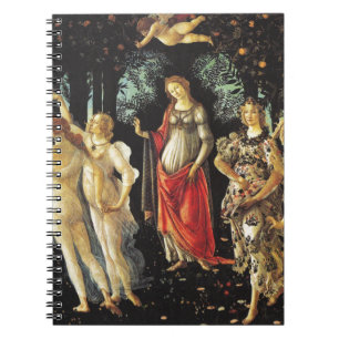 Caderno Espiral Primavera por Sandro Botticelli