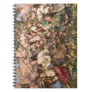 Caderno Espiral Primavera Rounlate (por Edward Atkinson Hornel)