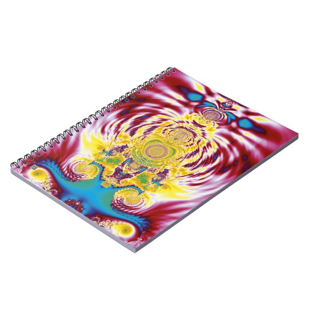 Caderno Espiral Primavera Vermelha (Left Side)