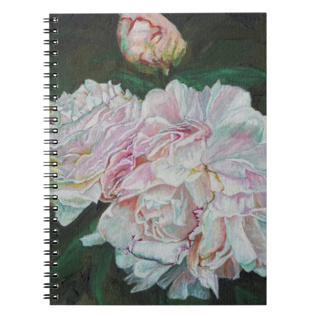 Caderno Espiral Primeiras flores 2012 (Frente)