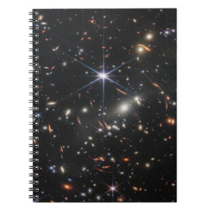 Caderno Espiral Primeiras imagens do telescópio espacial JWST Jame