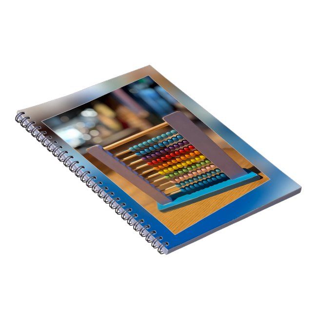 Caderno Espiral Primeiro computador Abacus (Lado Direito)