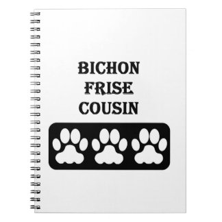 Caderno Espiral Primo do Bichon Frise