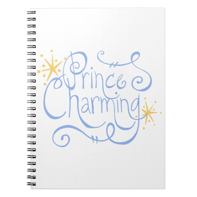 Caderno Espiral Prince Charming (Frente)