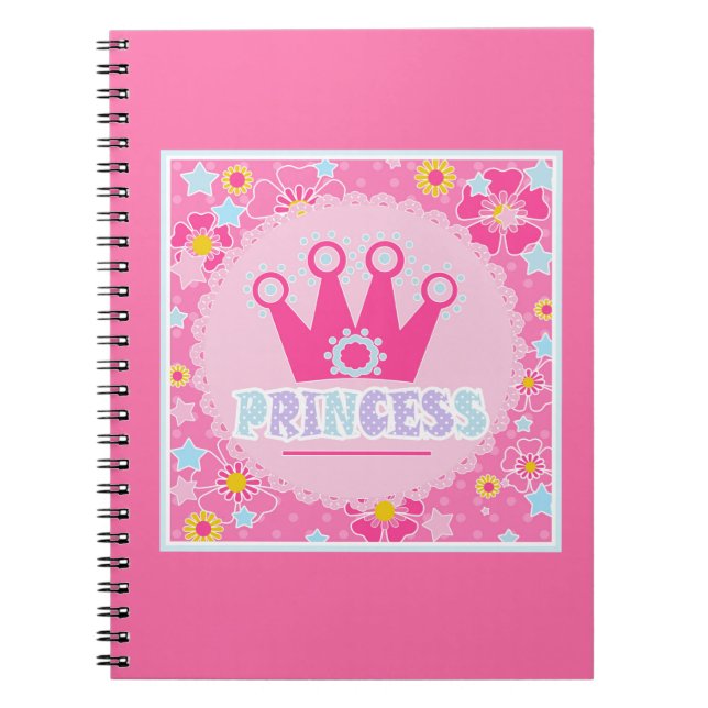 Caderno Espiral Princesa (Frente)