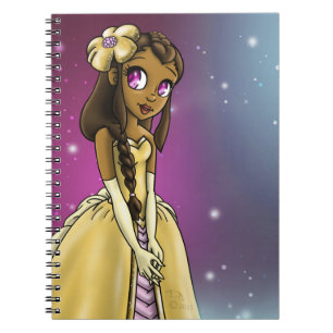 Caderno Espiral "Princesa Amariah "
