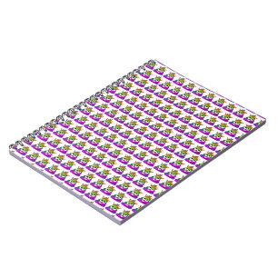 Caderno Espiral Princesa Arco Arco-Íris Emoji Poop