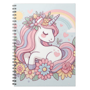 Caderno Espiral Princesa Blossom