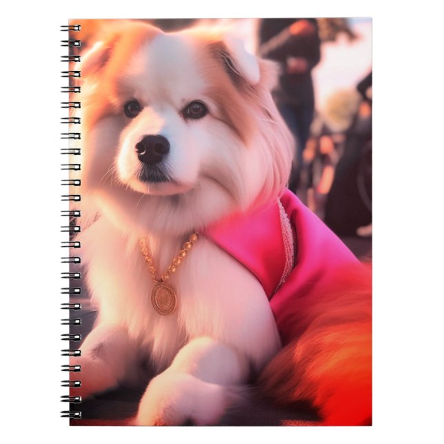 Caderno Espiral Princesa Canina (Frente)