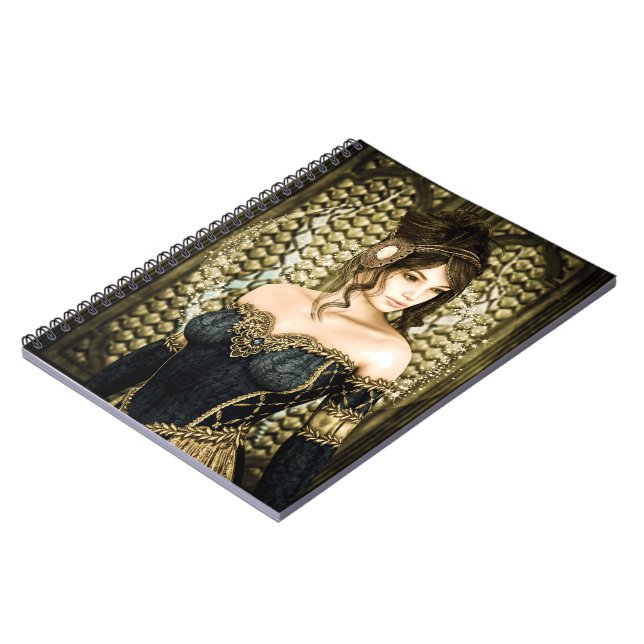 Caderno Espiral Princesa de Conto de Fadas (Left Side)