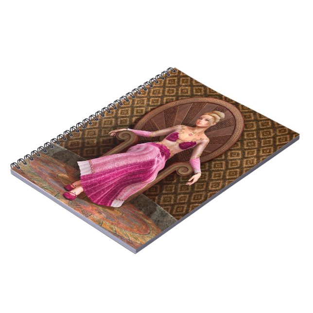 Caderno Espiral Princesa de Conto de Fadas (Left Side)