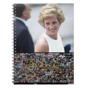 Caderno Espiral Princesa Diana de HRH - todas as fotos!