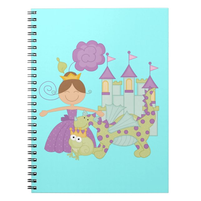 Caderno Espiral Princesa triguenha (Frente)