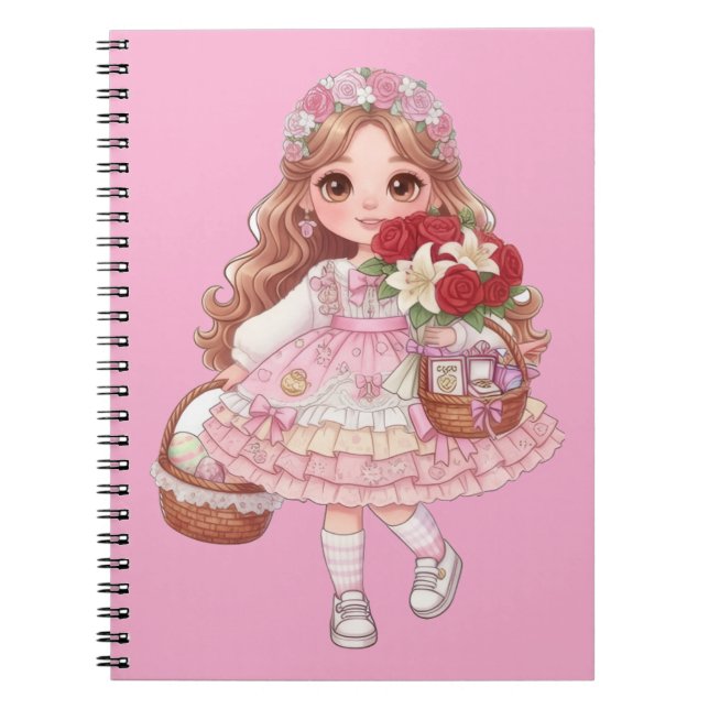Caderno Espiral princess of hearts (Frente)