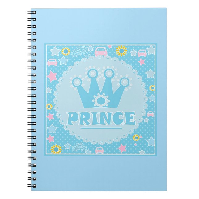Caderno Espiral Príncipe (Frente)