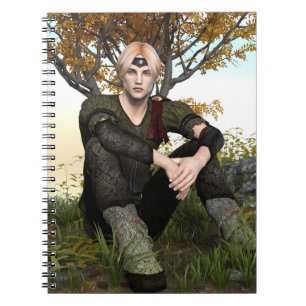 Caderno Espiral Príncipe de Conto de Fadas