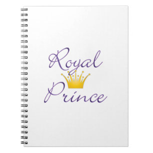 Caderno Espiral Príncipe Real