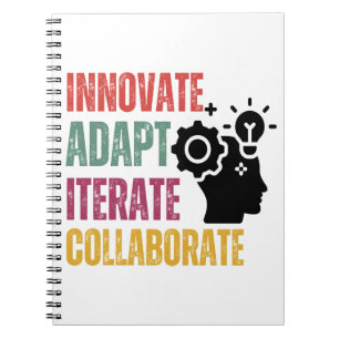 Caderno Espiral Princípios Fundamentais Agile Mindset Pensamento P