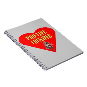 CADERNO ESPIRAL PRO LIFE CRUSADER