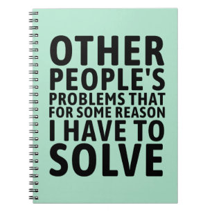 Caderno Espiral Problemas dos Outros