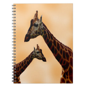 Caderno Espiral Problemas Duplos De Girafa,