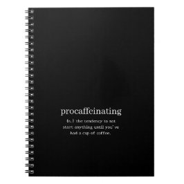 Caderno Espiral Procafeinação