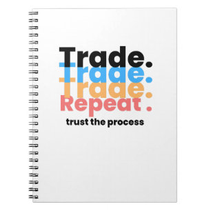 Caderno Espiral Processo Forex Trading